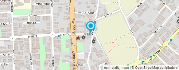 מפת הגעה אל שירותי בריאות כללית