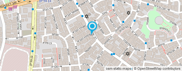 מפת הגעה אל חגית איפור ויופי