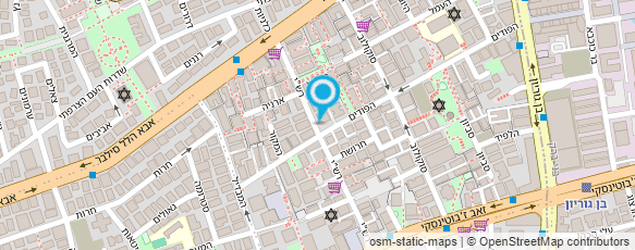 מפת הגעה אל אורן לב