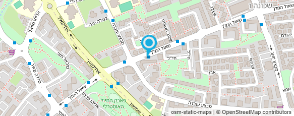 מפת הגעה אל אבנר אלומיניום