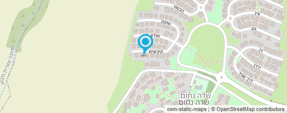 מפת הגעה אל המרפאה הוטרינרית - ד"ר אהוד אשש