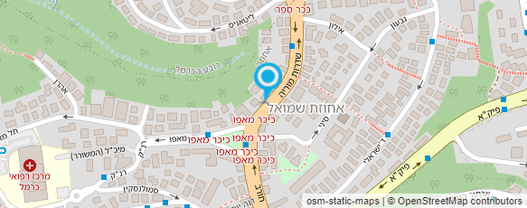 מפת הגעה אל פרופ' מלברגר אהוד מפת הגעה אל פרופ' מלברגר אהוד