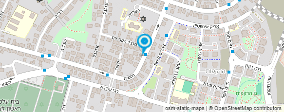 מפת הגעה אל חן הפקות