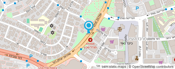 מפת הגעה אל פרופ' סבג ג'ילברט