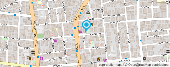 מפת הגעה אל ד"ר יהושע מרדכי