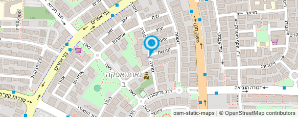 מפת הגעה אל שפיר הוראה פרטית