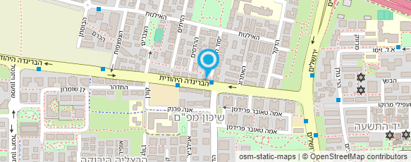 מפת הגעה אל משפחתון השפנפנים