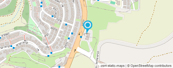 מפת הגעה אל צמיגי דודי גבעת זאב בע"מ