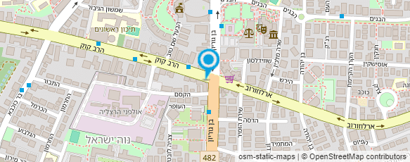 מפת הגעה אל ברגר הדברות