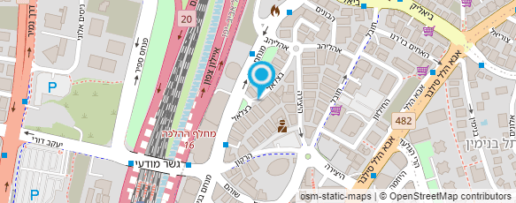 מפת הגעה אל עו"ד בייטנר יוסי