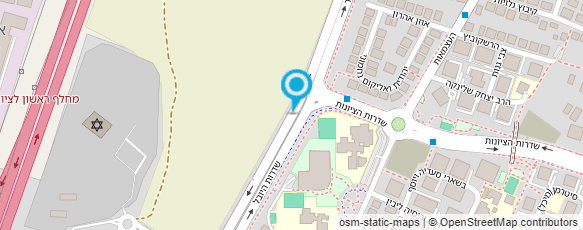 מפת הגעה אל משתלת על הדרך מפת הגעה אל משתלת על הדרך