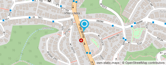 מפת הגעה אל ד"ר דרייפוס גדעון