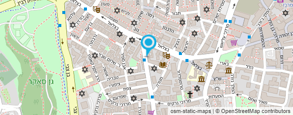 מפת הגעה אל דוד נחמיאס