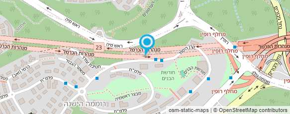 מפת הגעה אל רוזנפלד אליעזר