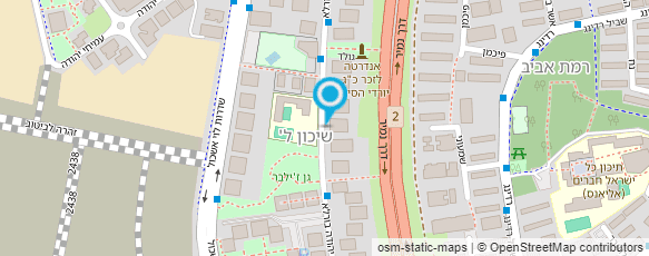 מפת הגעה אל ד"ר בן שושן יוסף