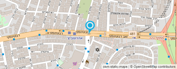 מפת הגעה אל ד"ר שפירא לייב