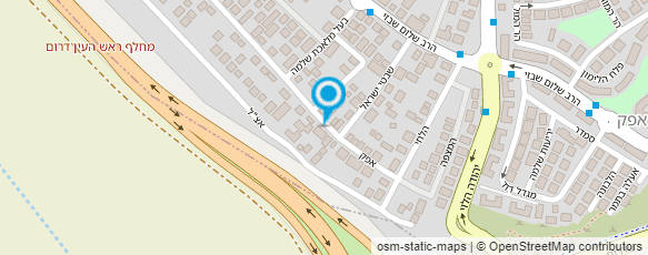 מפת הגעה אל נגר רונן - גמל שלמה דרומי