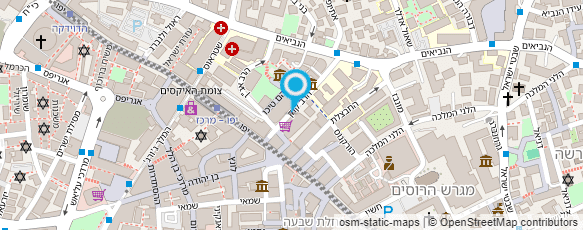 מפת הגעה אל הכנסיה הקתולית דוברת עברית מפת הגעה אל הכנסיה הקתולית דוברת עברית