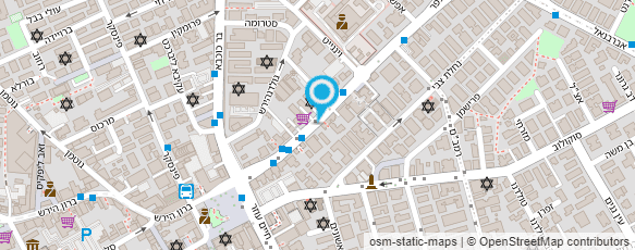 מפת הגעה אל מספרת אלכס