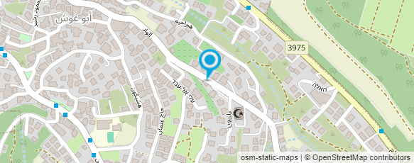 מפת הגעה אל אבו גוש הנדסה