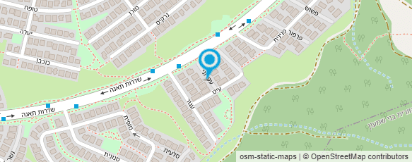 מפת הגעה אל בשור יעל