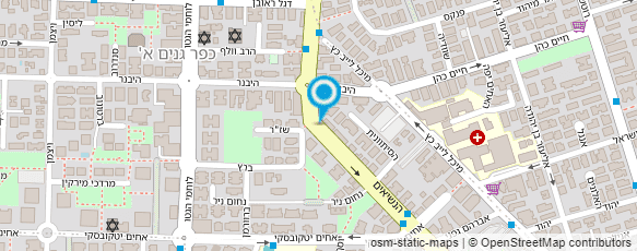 מפת הגעה אל אביבה רדליך מפת הגעה אל אביבה רדליך