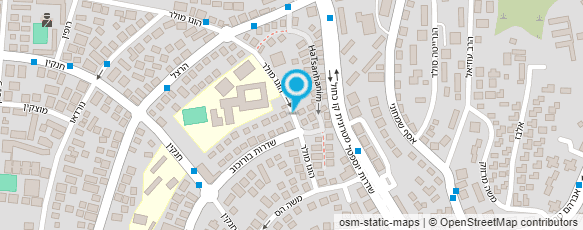 מפת הגעה אל מקיף עירוני ע"ש רוגוזין