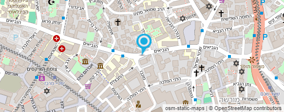 מפת הגעה אל ביג מן מידות גדולות