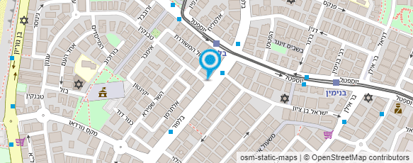 מפת הגעה אל קונדיטוריה בני