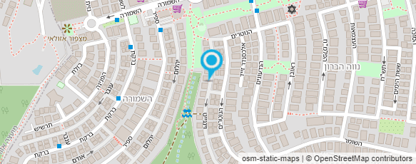 מפת הגעה אל עידית הוד - ייעוץ וניהול