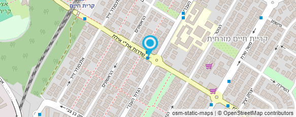 מפת הגעה אל עו"ד בן-חיים יצחק