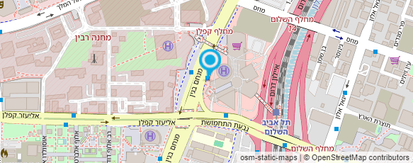 מפת הגעה אל מצפה עזריאלי