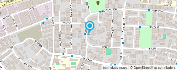 מפת הגעה אל מספרת חיים והדסה וינטרוב