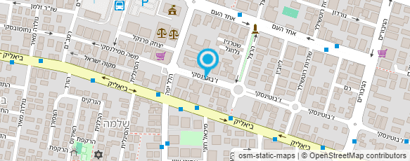 מפת הגעה אל עו"ד פלדמן אילן