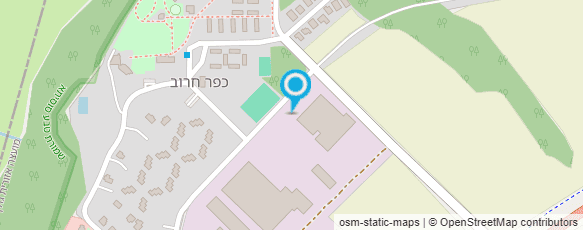 מפת הגעה אל כחול ירוק בע"מ