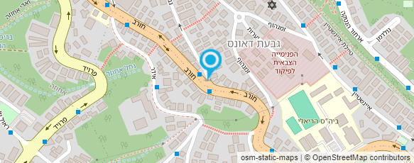 מפת הגעה אל פלגי (חביב) שרון