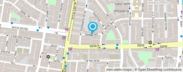 מפת הגעה אל שרייבר אורית