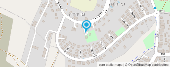 מפת הגעה אל גן גורים