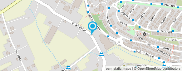 מפת הגעה אל משתלת הגליל