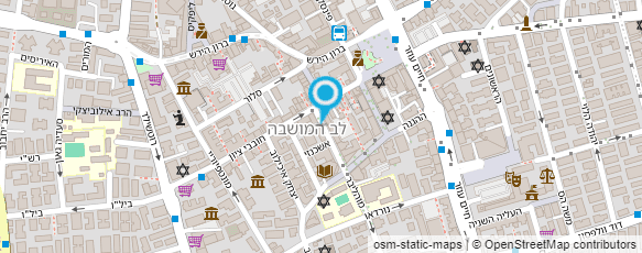 מפת הגעה אל עו"ד רוטנברג רקפת