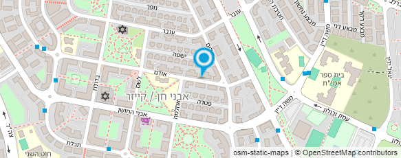 מפת הגעה אל אורית גומה