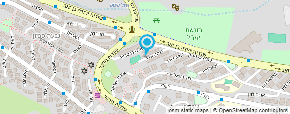 מפת הגעה אל איציק - קירור ומיזוג