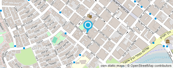 מפת הגעה אל בורינסקי-שאול יעוץ עסקי