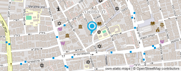 מפת הגעה אל סטודיו קיסר לשמלות כלה-Anna Keisar