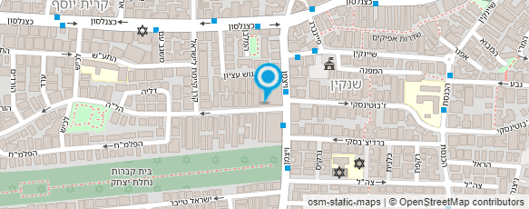 מפת הגעה אל עו"ד קינן ברק