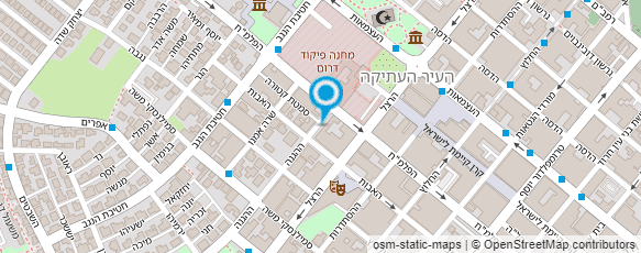 מפת הגעה אל עו"ד אליגון נעם