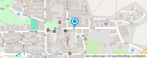 מפת הגעה אל איתי דוד-עיצוב שיער