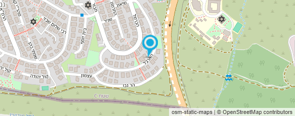 מפת הגעה אל יהודה חורי