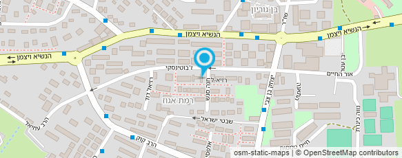 מפת הגעה אל יאיר פרץ - אולפן פלטיניום