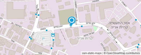 מפת הגעה אל גיאוסים מערכות בע"מ